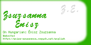 zsuzsanna enisz business card
