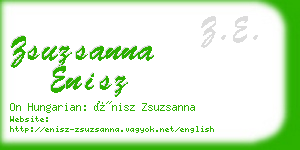 zsuzsanna enisz business card